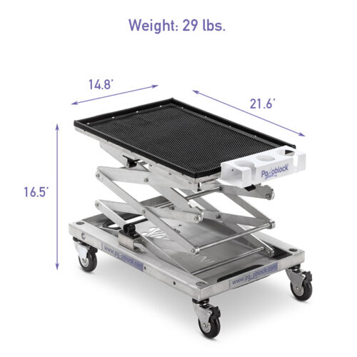 Chariot vétérinaire portable SCANster