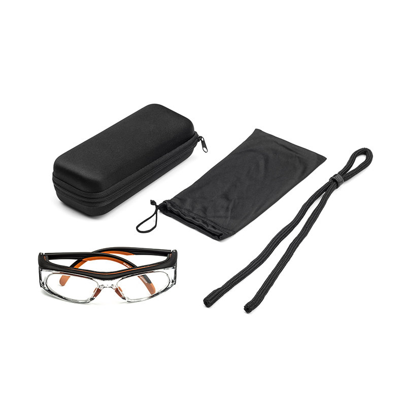 Lunettes de plomb authentiques avec protection latérale, 0.5-0.75mmpb,  lunettes de protection contre les rayons X dans les salles CT et les salles