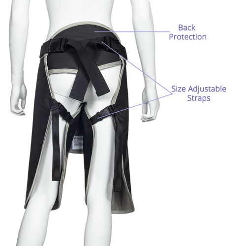 Lead-free X-ray chaps back